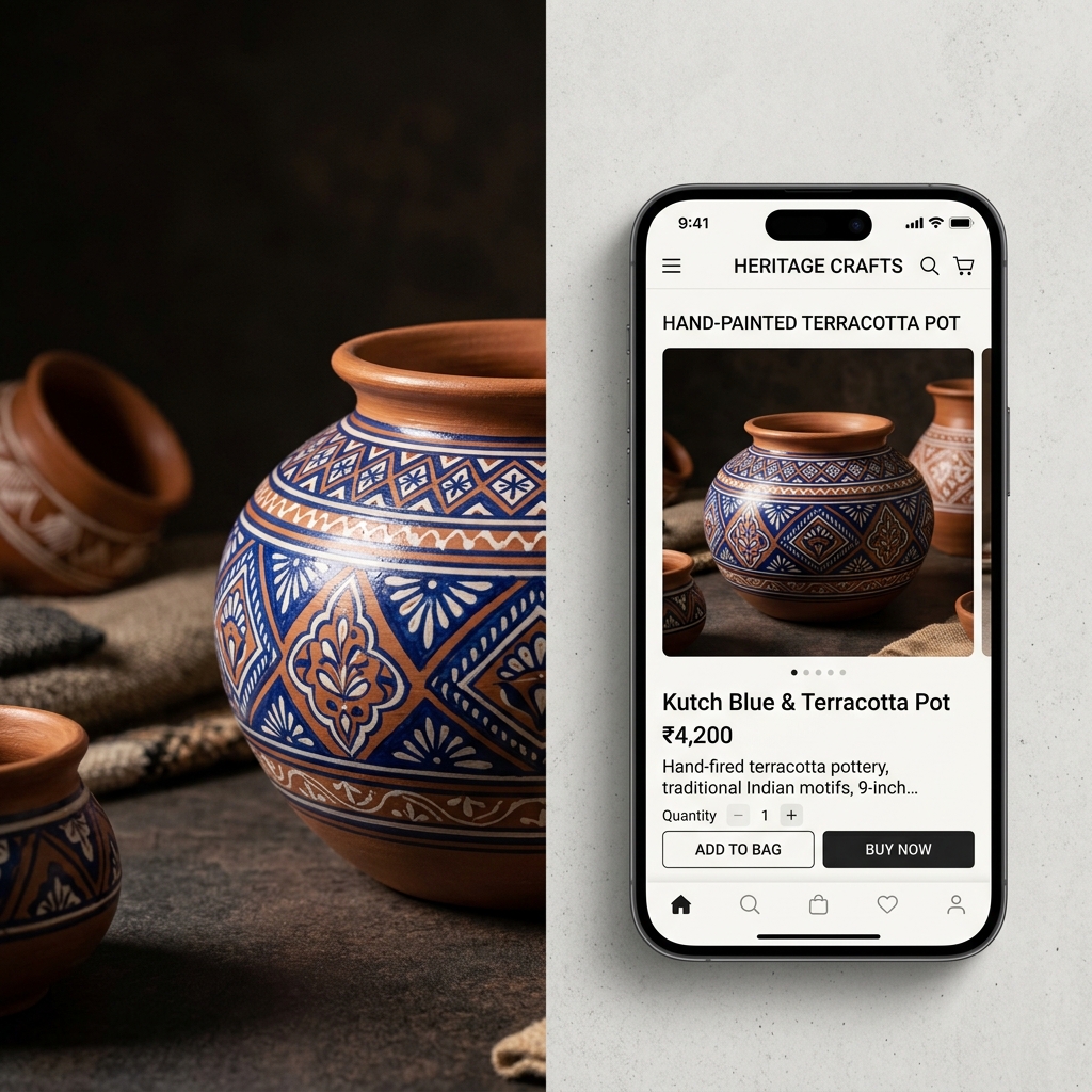 Heritage pottery meets digital interface