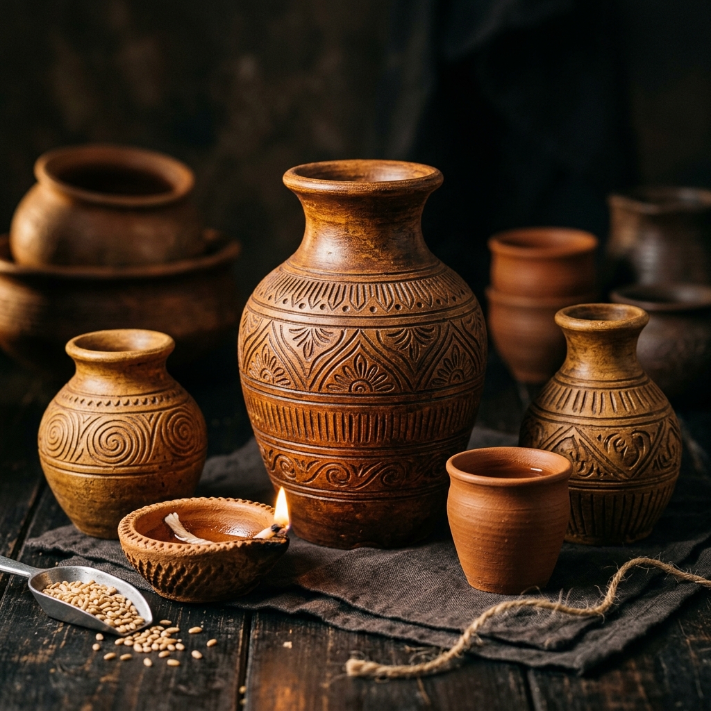 Natural Terracotta Pottery